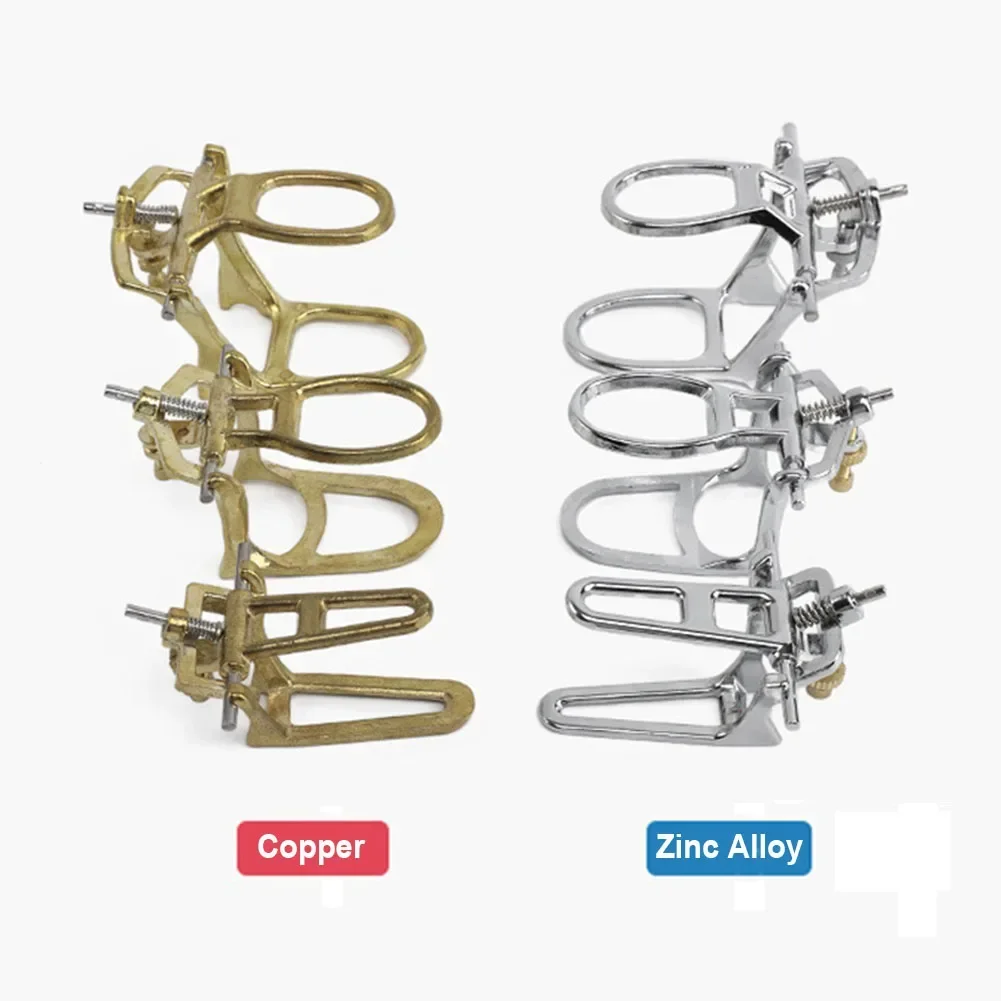 

NIGF 2Pcs S/M/L Dental Articulator Universal Metal Occlusal Frame Bite Frame Jaw Tooth Restorative Dentist Orthodontic Tool