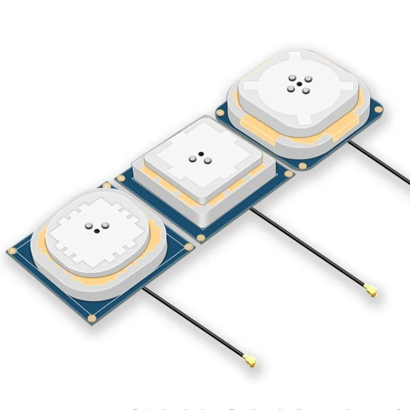 

OvO Store GNSS Antenna ZED-F9P Four-star Multi-frequency Stack Built-in RTK Differential GPS Beidou BT-5620L2