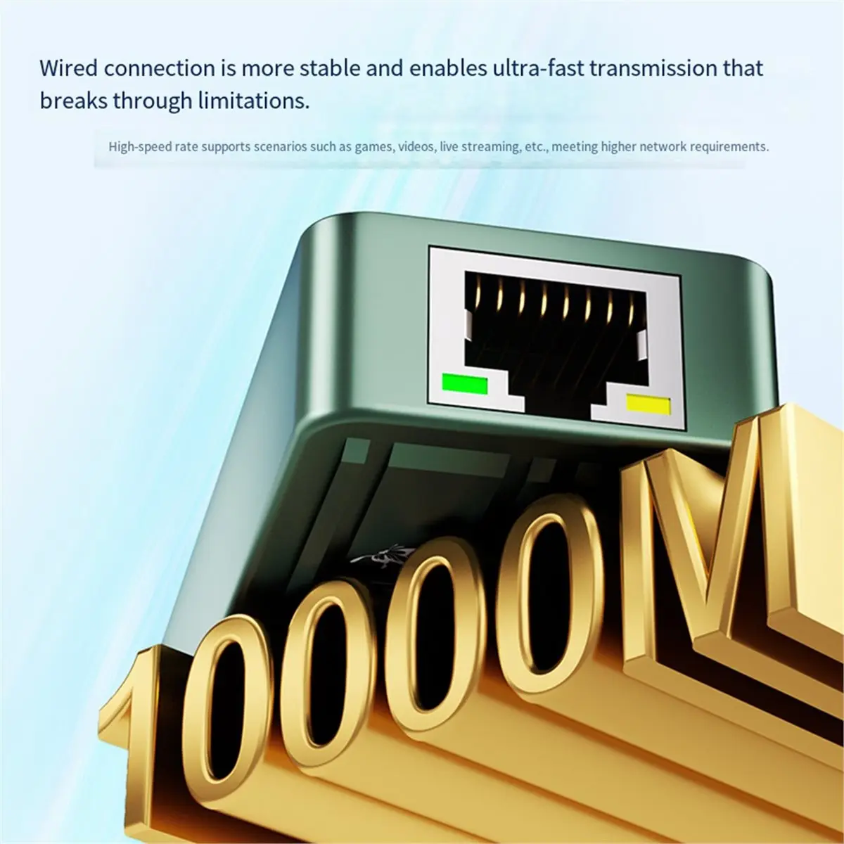 

Stable- 10GbE USB-C Ethernet Adapter USB3.2 Type C 10 Gigabit Ethernet Adapter Realtek/RTL8159 for Windows 11