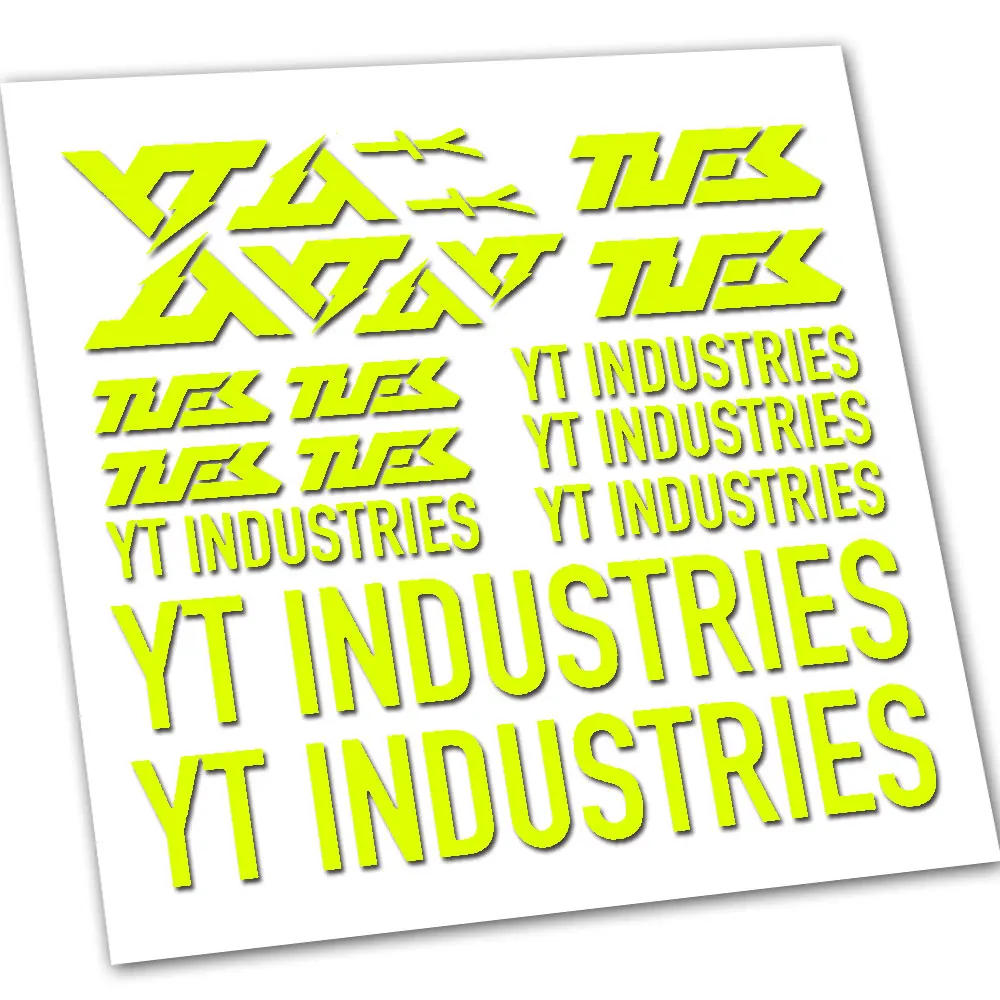 For YT Industries TUES Vinyl Custom Decals Stickers Frame Kit Replacement