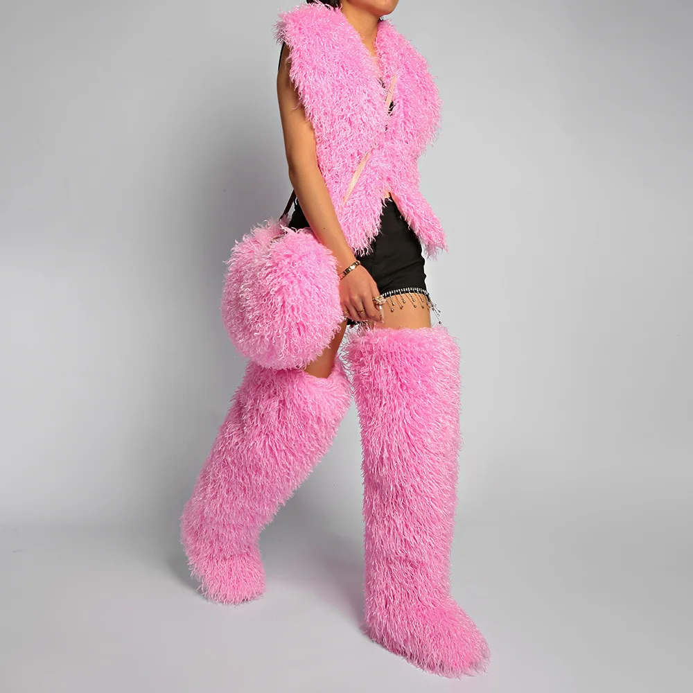 Thumbnail 4 - #67 Faux Fur Shoulder Bags Deals & Discounts