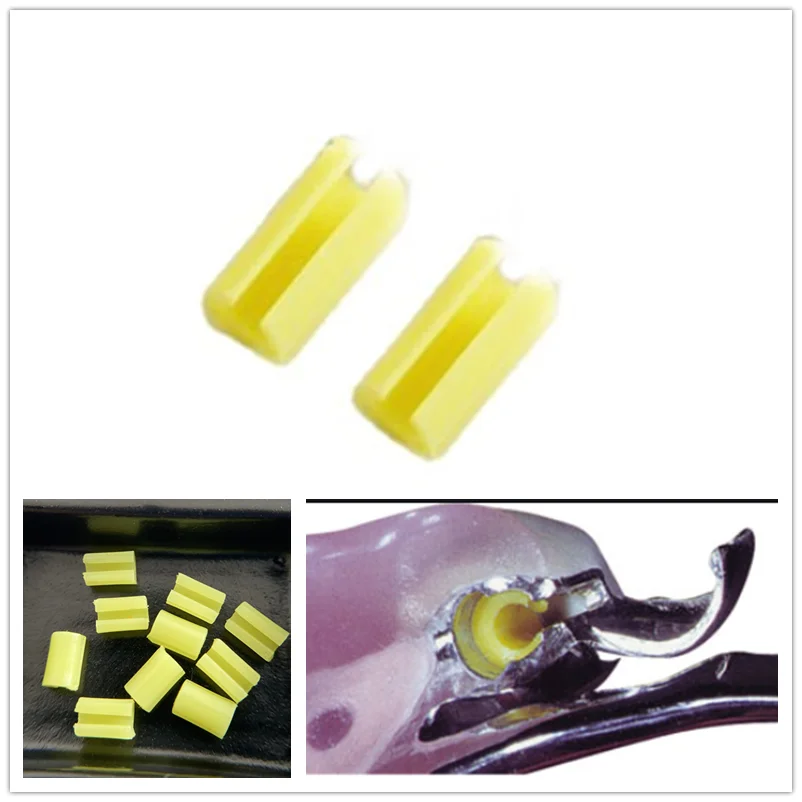 Dental Bolt Rigid Attachm Dental Rider Female Yellow Riders Fits Hader Bar Short 4.5mm 7mm