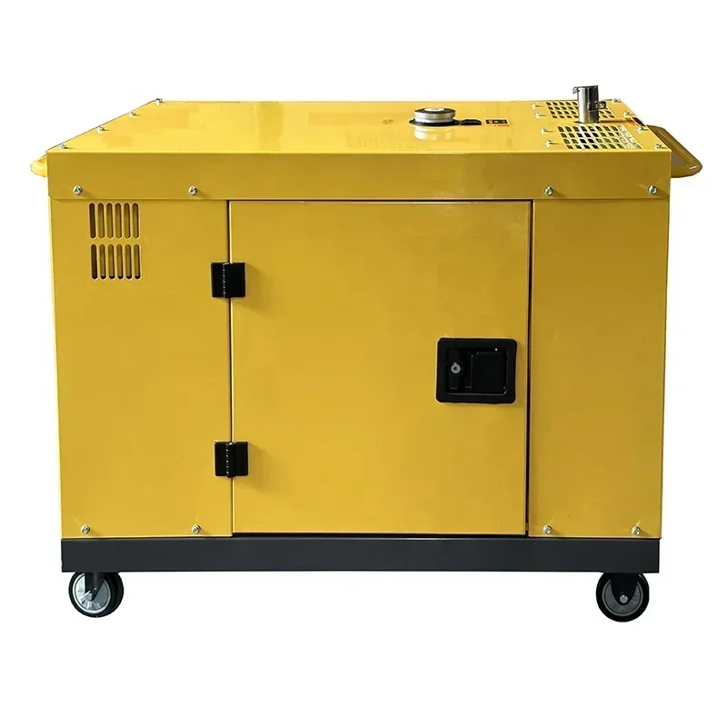 KIPOR POWER 10KVA Silent Diesel Generator With Low Noise Rated Power 8KW/10KVA Diesel Generator With ATS