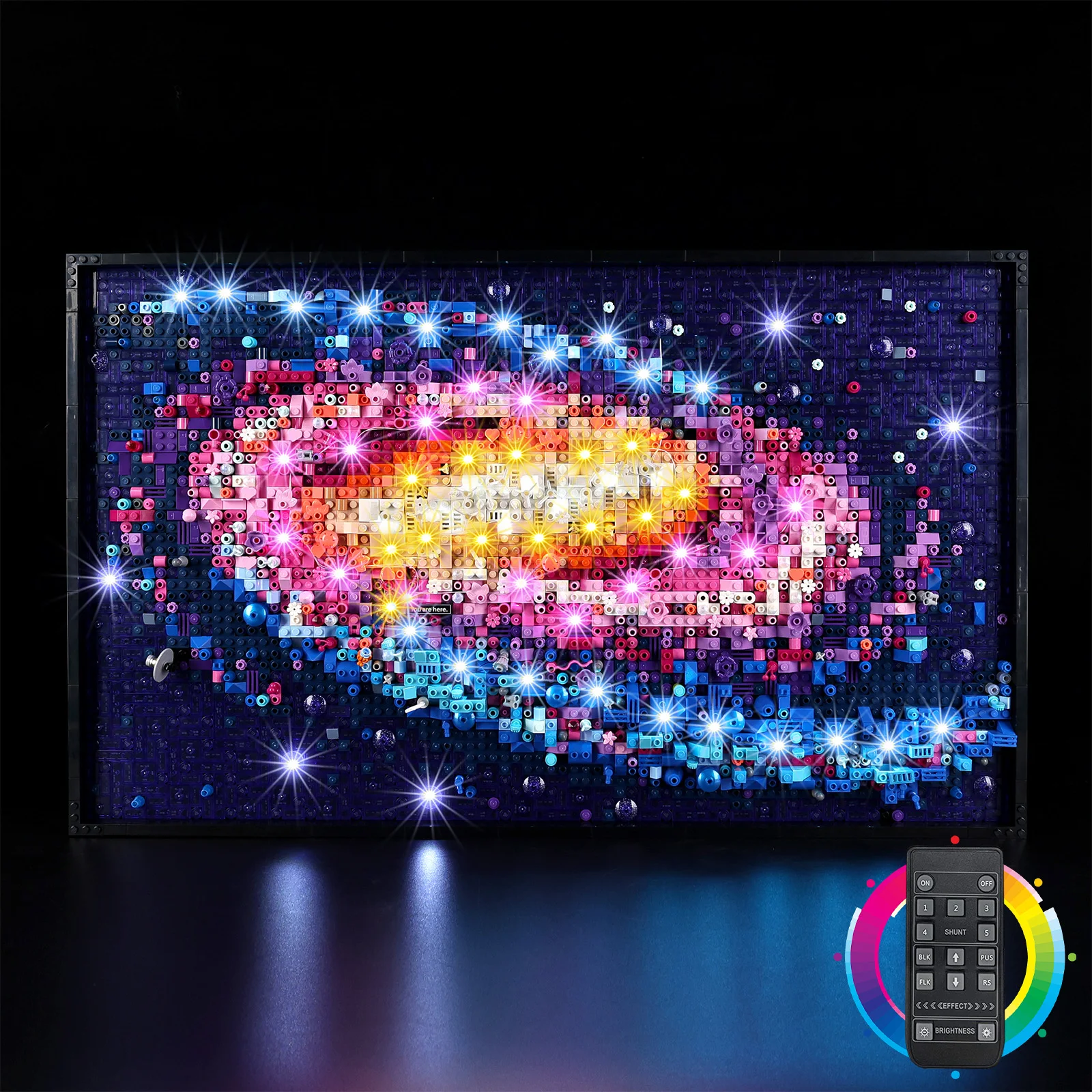 Kyglaring LED Light Kit suitable for Lego The Milky Way Galaxy 31212 Building Blocks Decorative Lamp Not Include Lego Building