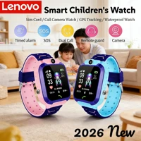 Reloj Inteligente Lenovo para Niños con Llamadas, Cámara, GPS, Resistente al Agua, con Tarjeta SIM 5G, Compatible con Apple y Android 2026