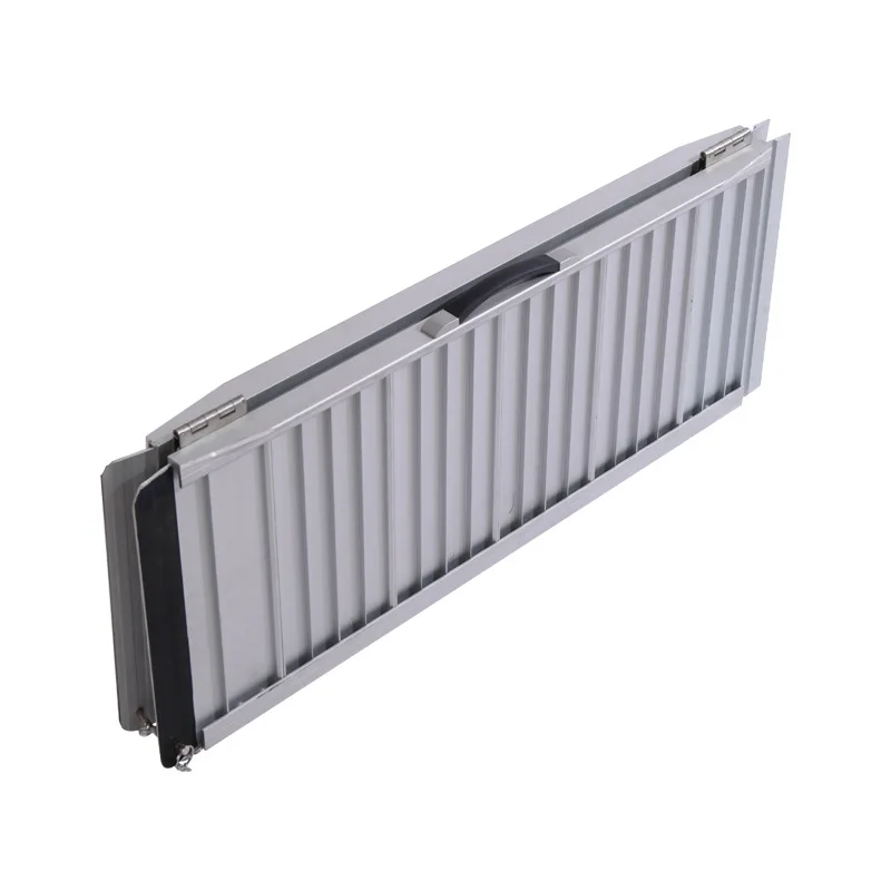 

Aluminum alloy wheelchair ramp Wheelchair ladder Portable subway ramp board Mobile ramp mobile board
