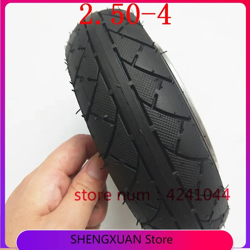 Size 2.80/2.50-4 inner and outer tyre with hub/rim  electric tricycle  skateboard wheel