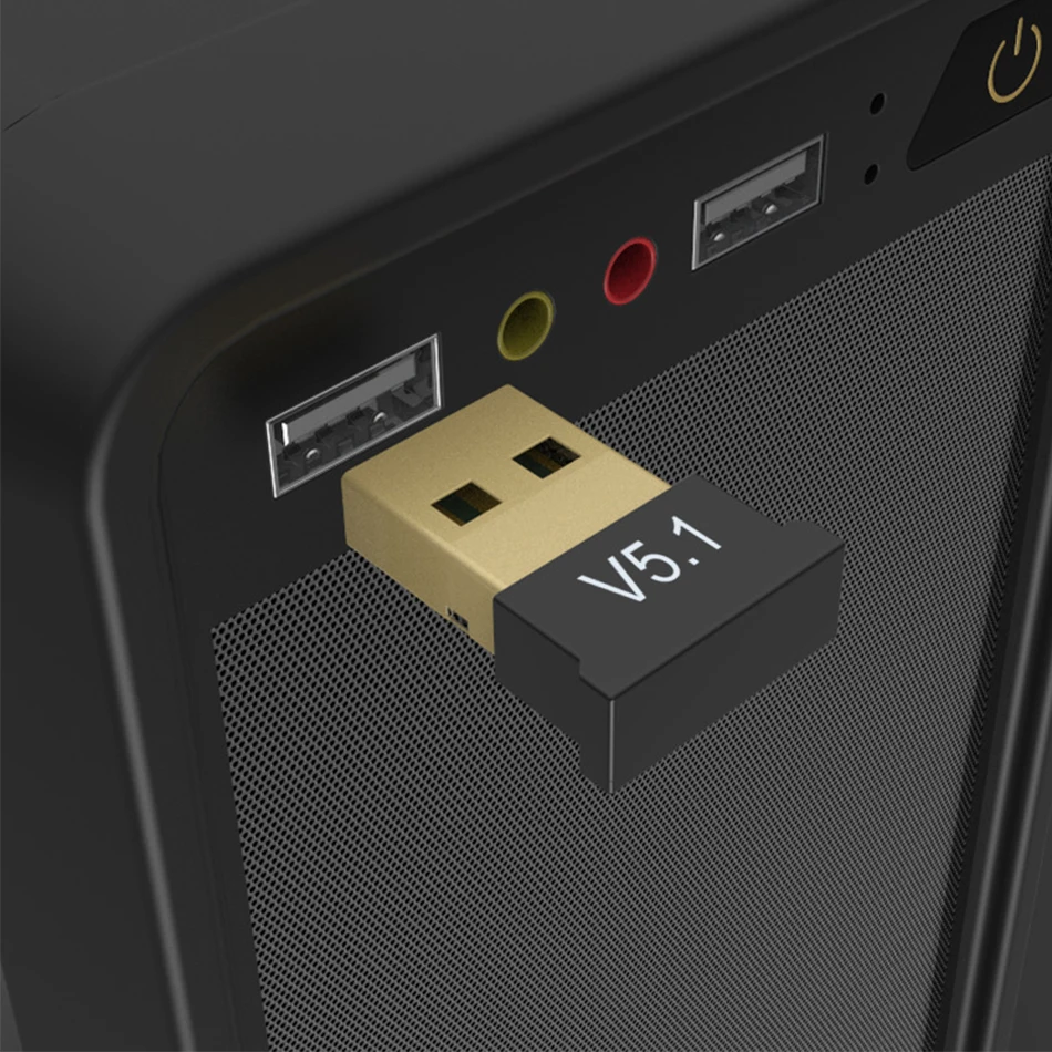 

USB Bluetooth-Compatible 5.1 Adapter Transmitter Receiver Audio Dongle Wireless USB Adapter for PC Laptop