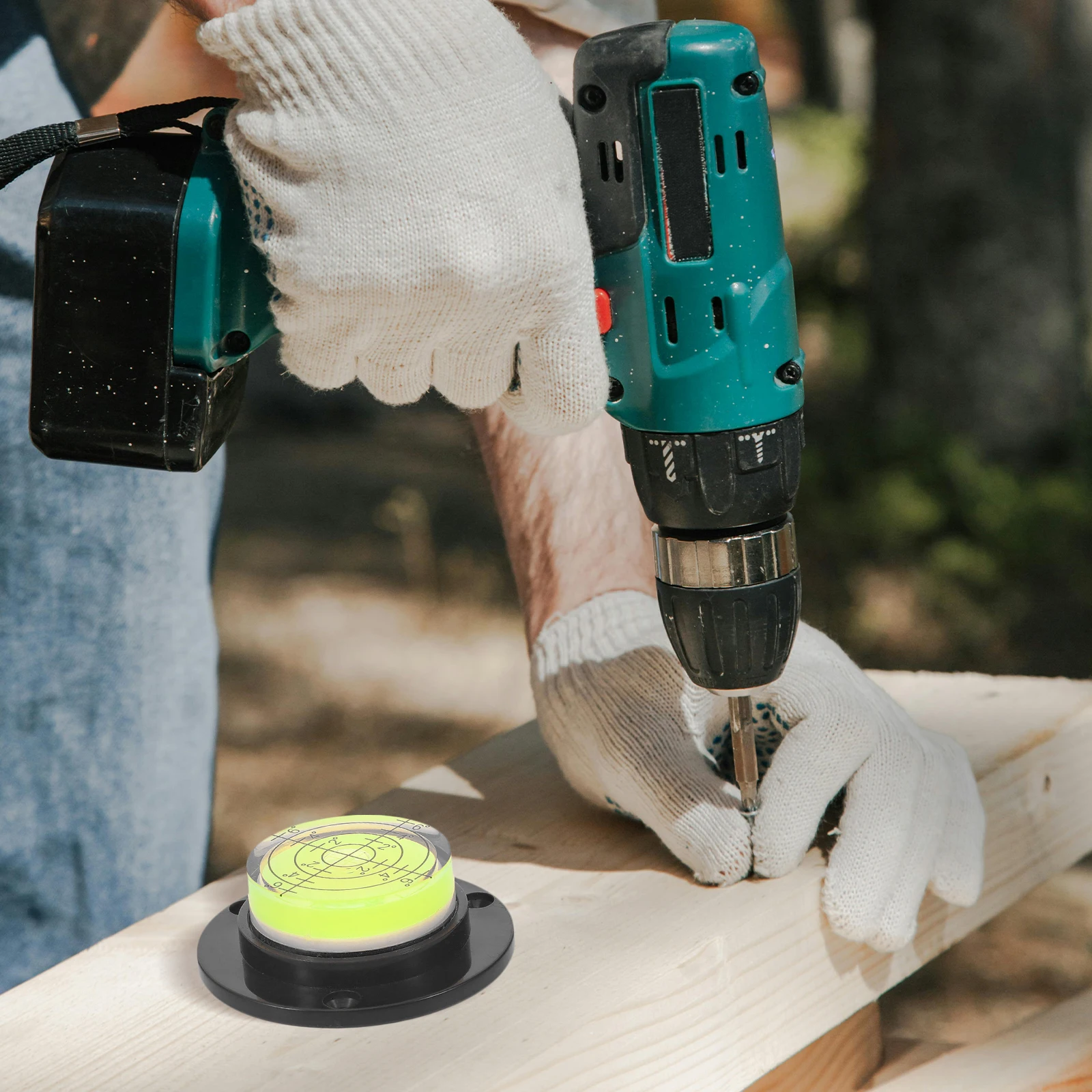 Compact Precision Bubble Mini Leveler For Rv Tripod Diy Horizontal Measuring Sturdy Portable Spirit Level Outdoor Use Camper