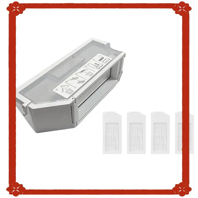 24-Hour Delivery Dust Box& 4 Filter Kit For Ecovacs N20 Plus, N20 Pro Plus Robot Vacuum Cleaner Accessories