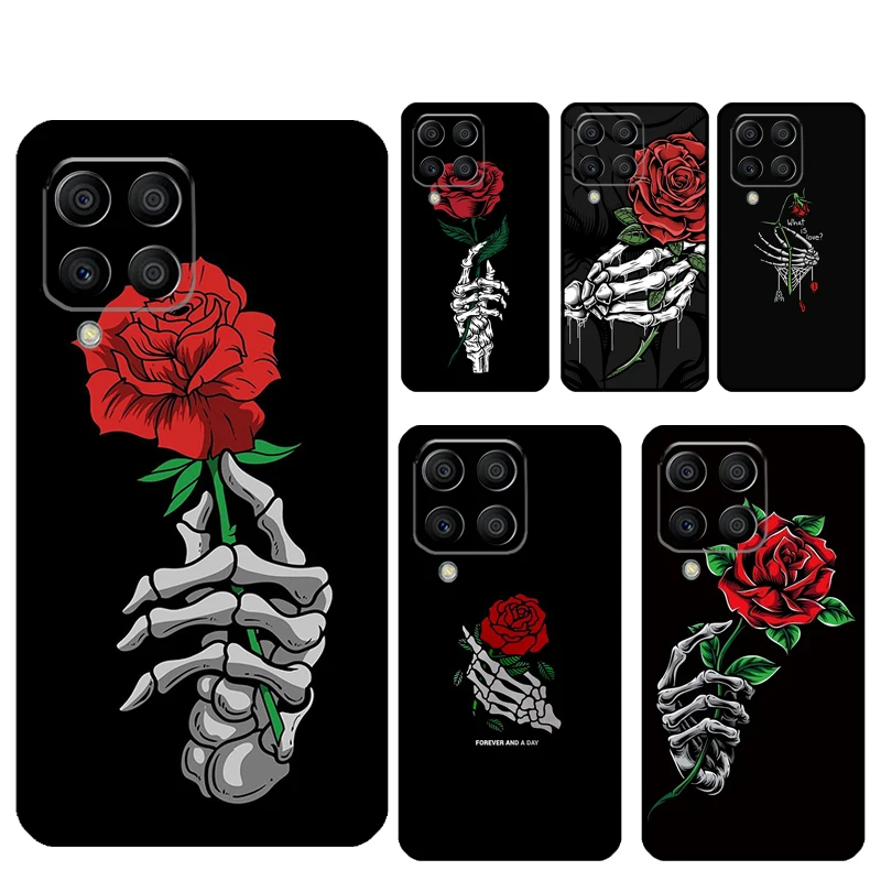 Skeleton Hand Rose …