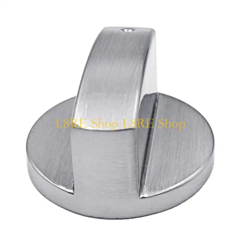 버너 제어 다이얼 손잡이 가스 스위치 로터리 스위치 오븐 노브 쿡탑 금속 손잡이 교체를위한 L8RE 상단은 설치하기 쉬운 Durabl