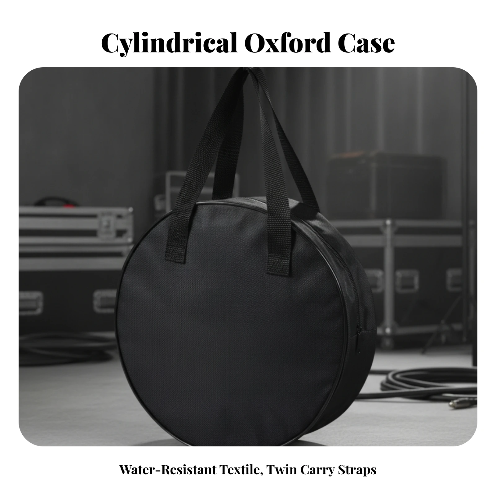 Drum Bag Lightweight Drum Bag with Carry Handles Reinforced Versatile for Drummers, Gigs, Rehearsals