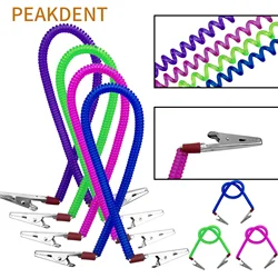 1 szt. Artykuły stomatologiczne do jamy ustnej narzędzie szalik klip serwetka uchwyty na ręczniki lina sprężynowa materiały stomatologiczne jednorazowe narzędzia stomatologiczne