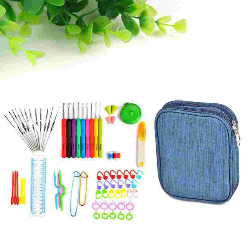 72 Pcs Crochet Hooks Accessories Needle Point Protectors Braiding Tool Knitting Needles