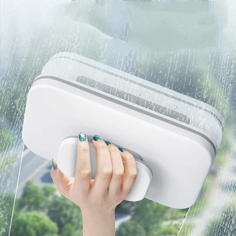 Double-Sided Magnetic Window Cleaner - Glass Scraper, New Household Cleaning Tool for Initial Washing