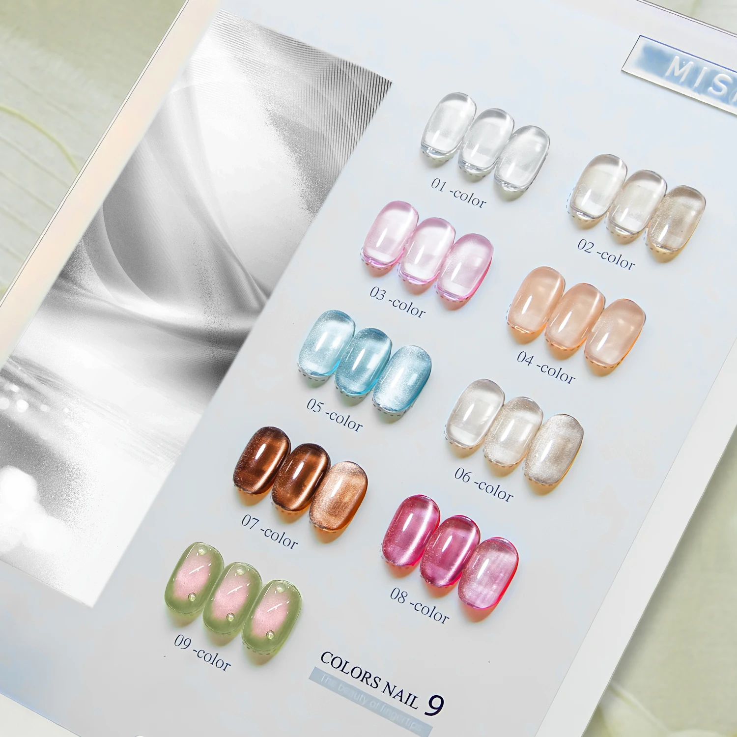 Nailpop brilho de água olho de gato gel magnético unha polonês claro semi-permanente mergulho embeber gel uv cristal claro casaco superior arte do prego manicure