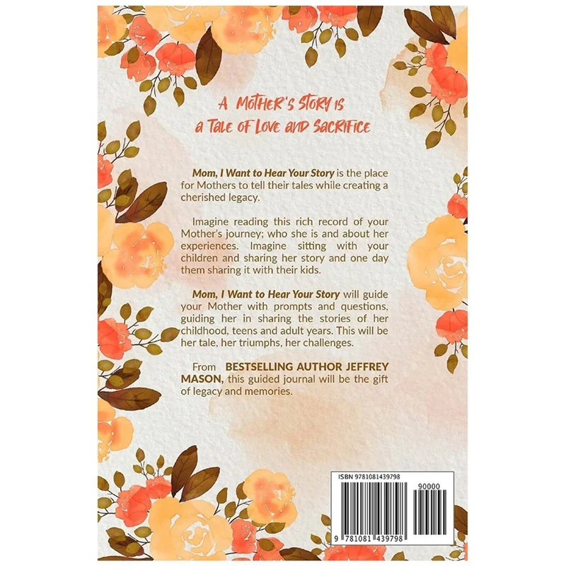 

Story NotebookMom I Want to Hear Your Story Journal A Mother'S Guided Journal Multipurpose