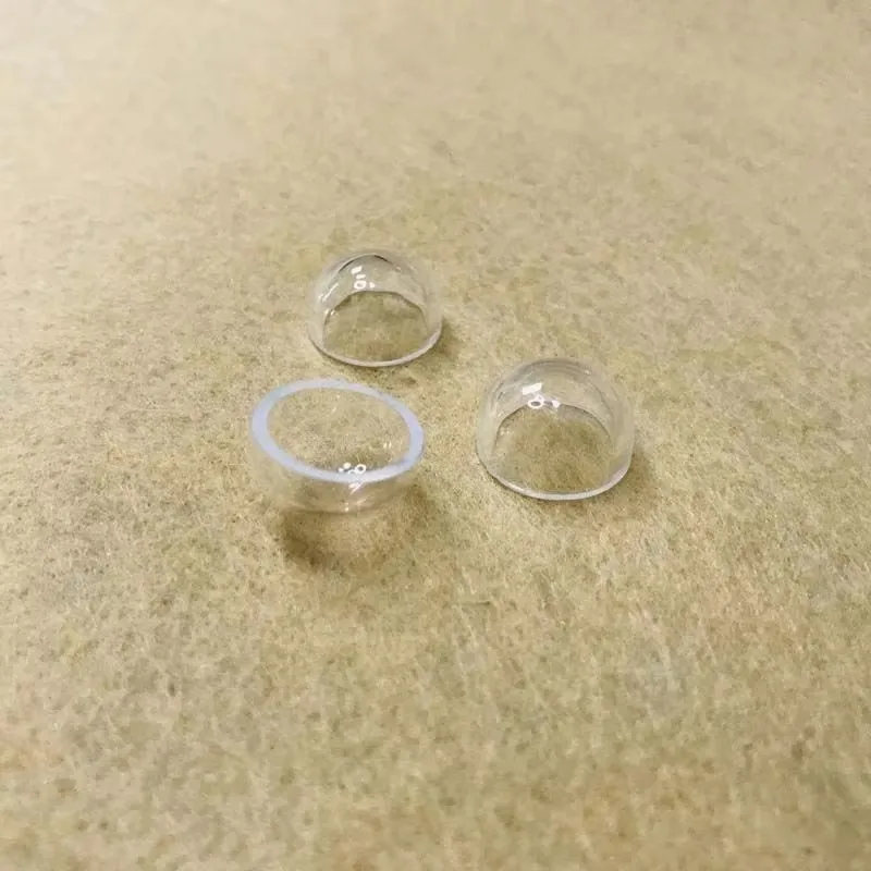 

High Clarity Quartz IR Dome 30 mm DLC Coating 3-5 μm 90 % Transmission