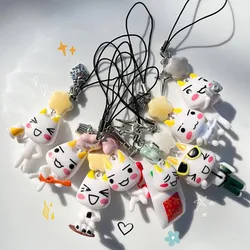 toro inoue Beaded Phone Charm Aesthetic Handmade