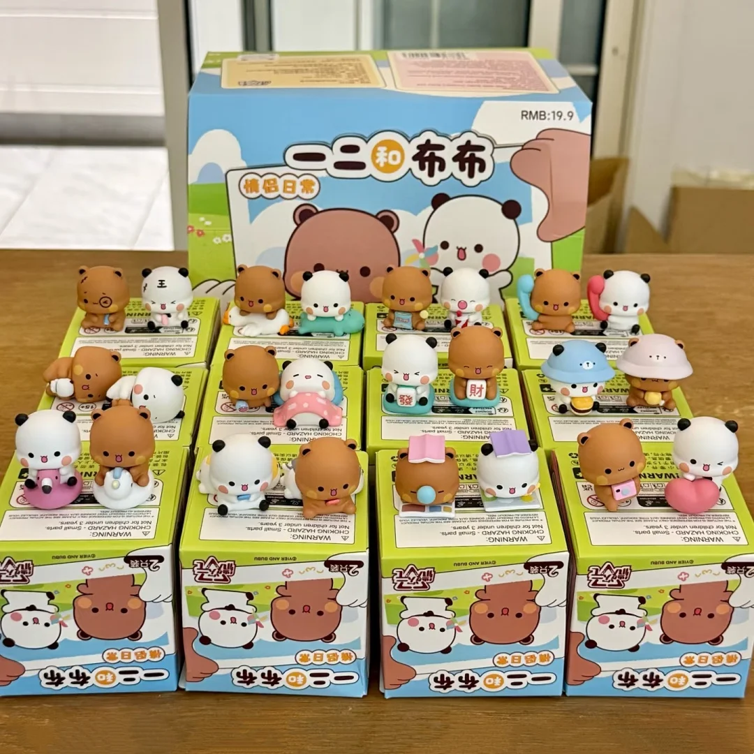 

Коллекционные куклы Panda Bubu и Yier для пары, серия Daily Life, издание 3,0, модная слепая коробка, игрушки-сюрпризы для пар, милый подарок
