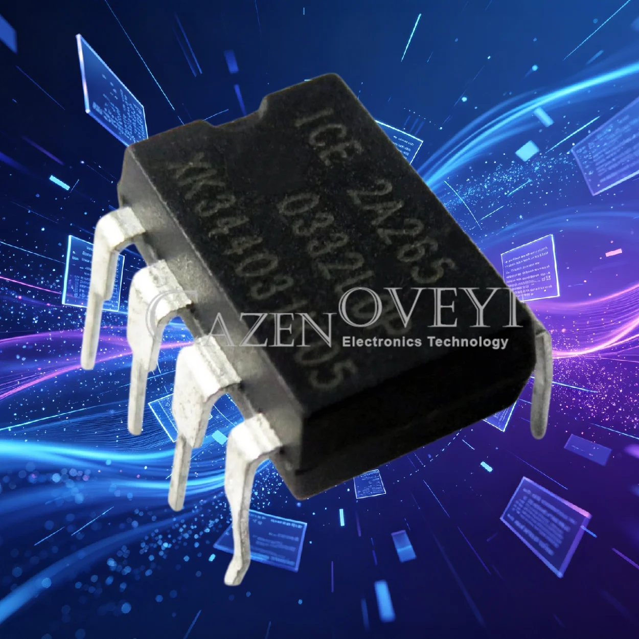 1-5pcs ICE2A265 ICE3B0365J LAF0001 LD7550BBN LM308N MC3423P1 NE567N Q0170R SN16913P TNY255PN DIP-8
