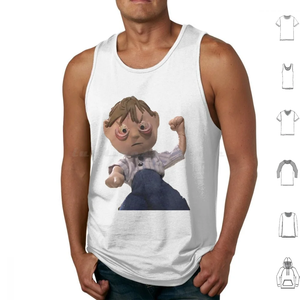 Moral Orel Tank Tops Print Cotton Moral Orel Orel Adult Swim Orel Puppington Cartoon Moral Clay Puppington Cartoons