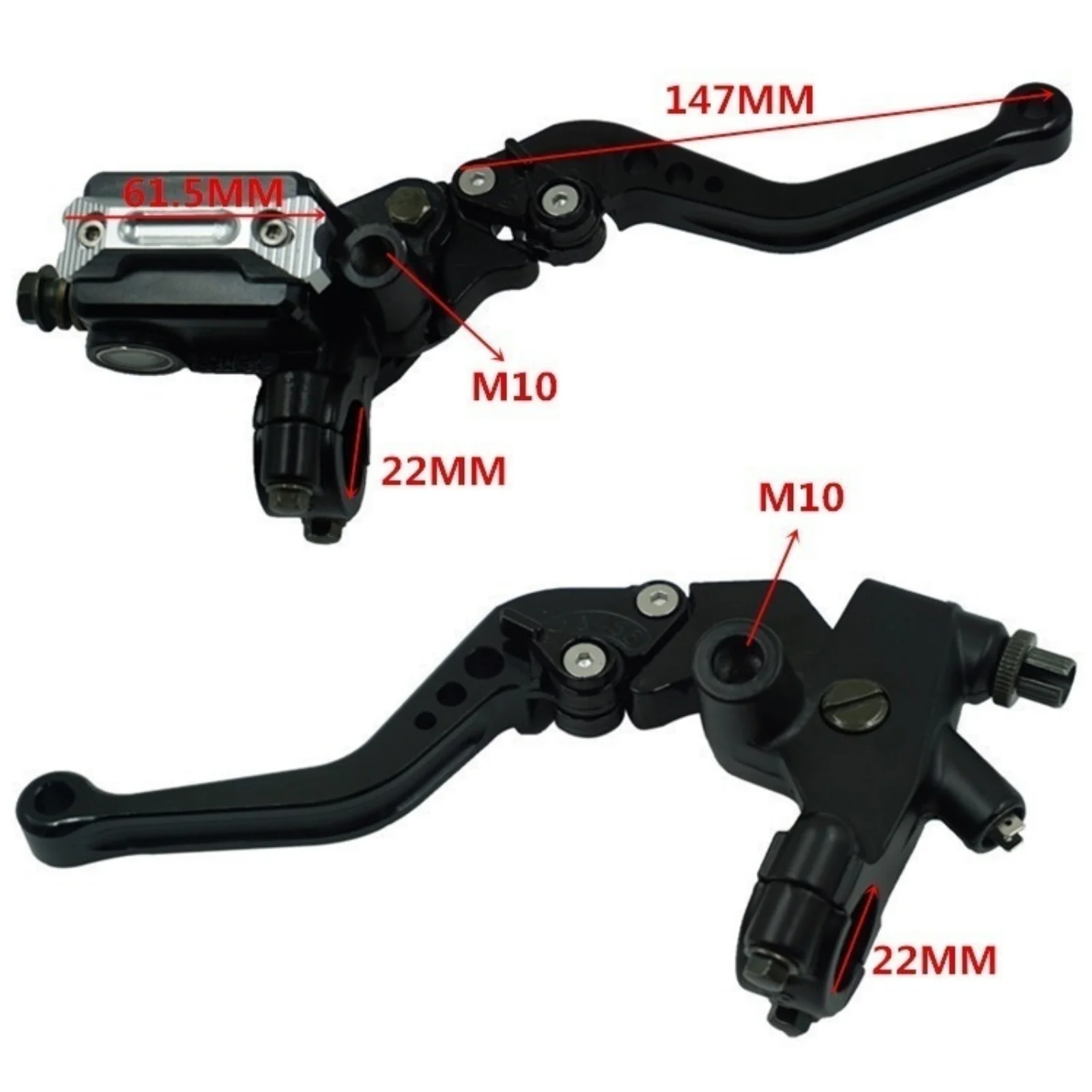 Universal Motorcycle Brake Lever CNC One Pair 7/8