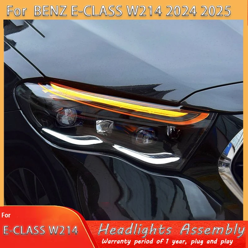 

Car Front lamp LED Headlight assembly For Benz E-Class W214 2024-2025 LED DRL Daytime RunningLight Turn Signal Car accessories