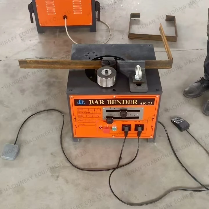 

Портативный станок для гибки твердых стальных стержней 220 В с ЧПУ, гидравлическое оборудование для стальных стержней