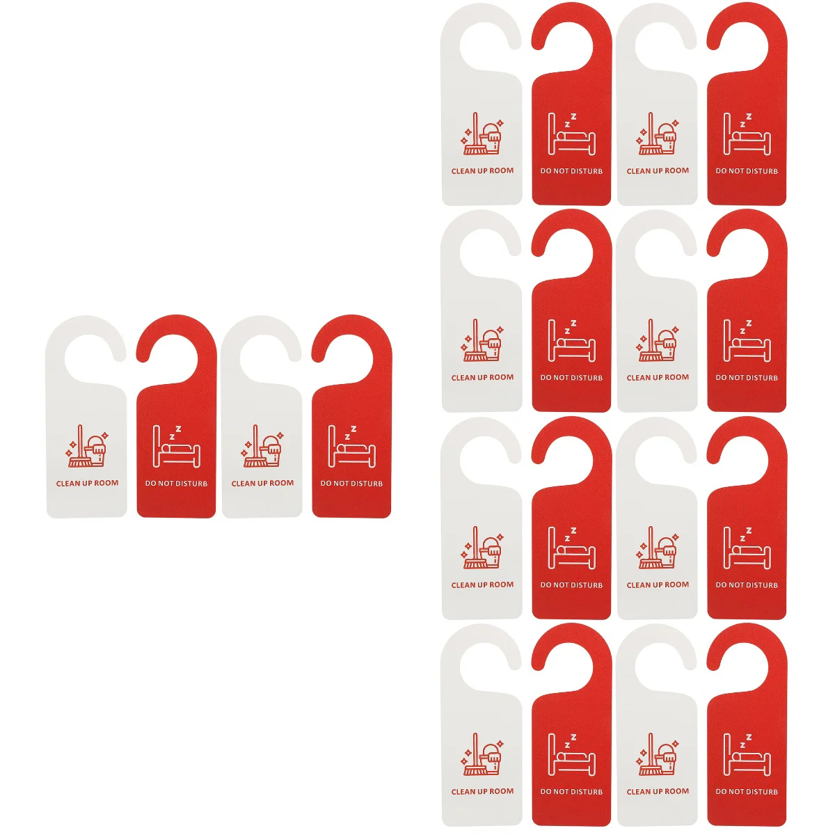 

5 Pieces Do Not Disturb Listing Hanger Hangers Hotel Door Signs Clean Up Room Sunflower Hanging for Front Pvc Tags Work Office