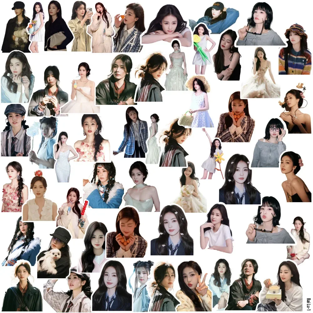 Stylish Character Portrait Sticker Pack Waterproof Decals for Luggage Skateboard Notebook DIY Craft Ornament Gift