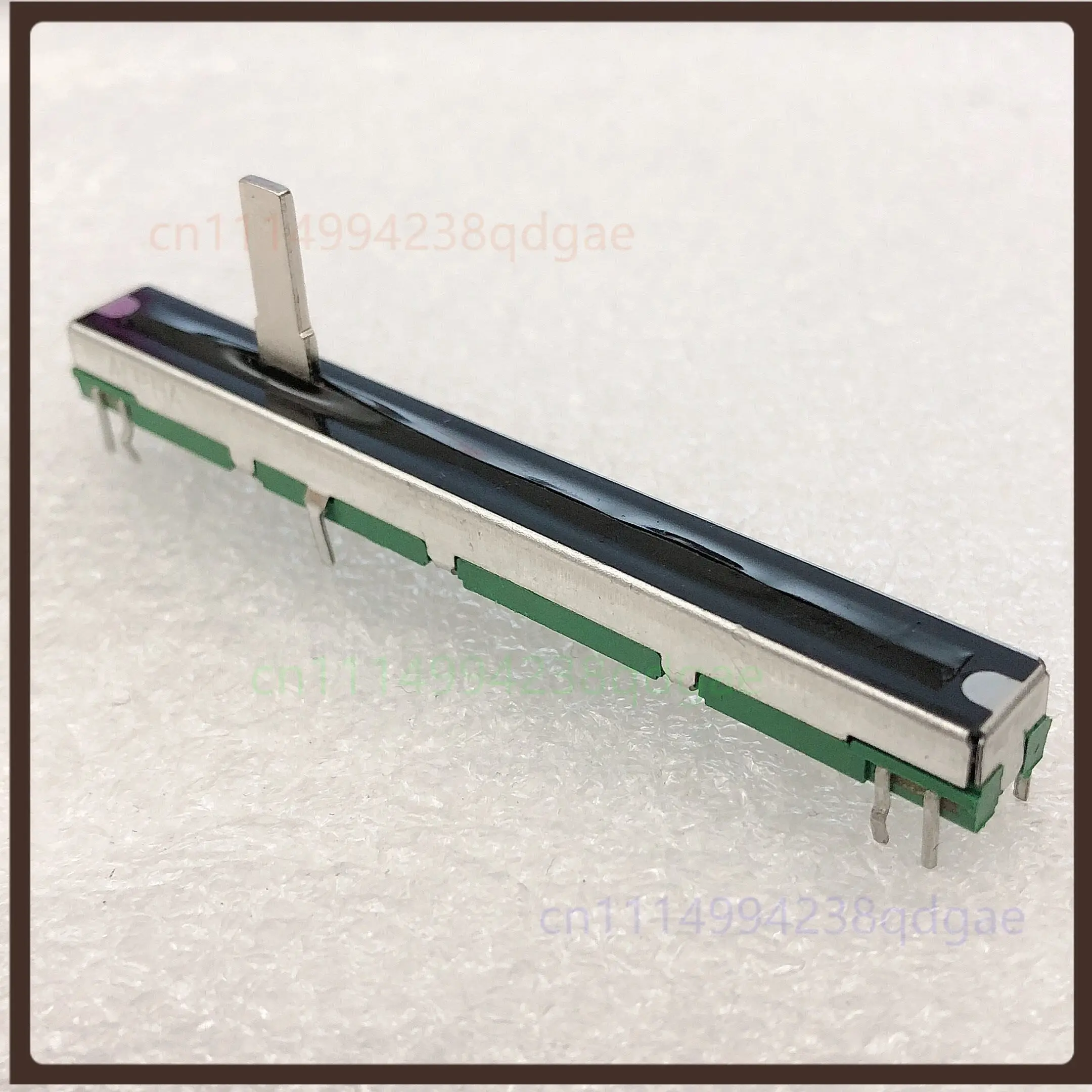 1PCS For Soundcraft EPM Audio Mixer Volume Fader For Taiwan ALPHA 75MM 10 Pin A10K Dual Channel Linear Potentiometer Spare Part