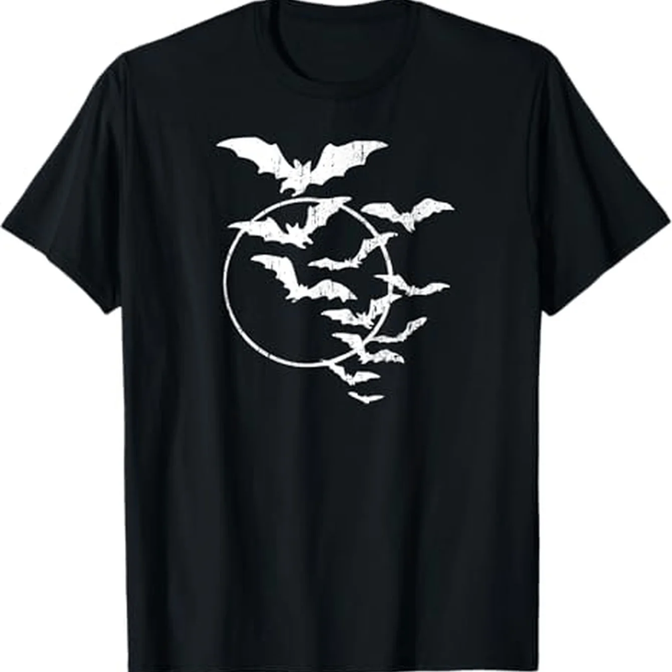 

Bat Graphic Printing Summer Autumn Winter Pure Cotton Men's and Women's T-shirts Short Sleeves Luxury Outdoor Sports Brand