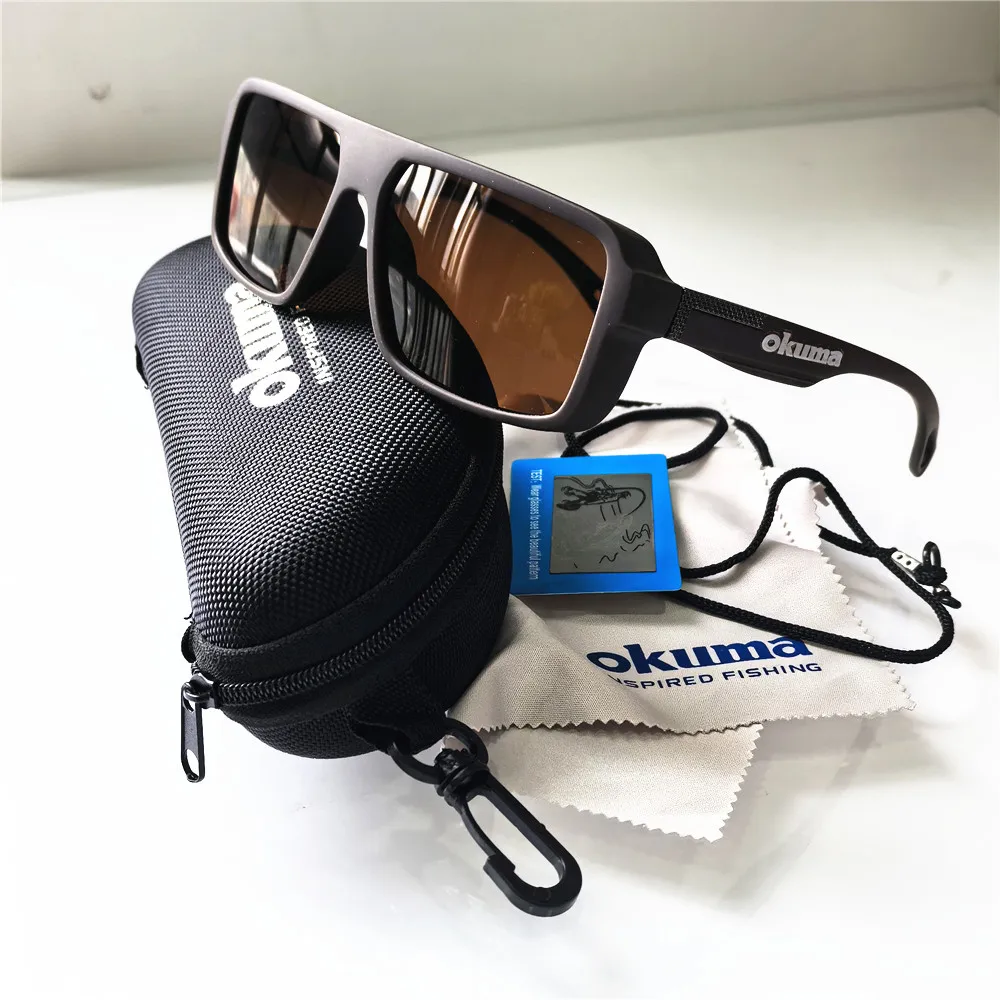 Okuma Mode Brille Outdoor Sport UV400 Männer und Frauen Fahren Angeln Jagd Polarisierte Sonnenbrille – Detail 15