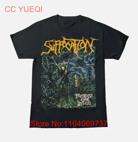 Suffocation Pierced From Within T-Shirt Short Sleeve Black Men S to 2345XL BE553