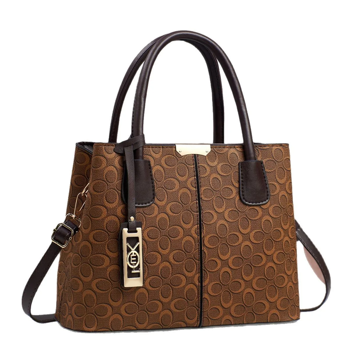 محفظة وحقائب يد للنساء 3 مقصورات بسحاب حمل حقيبة مصمم الأزياء محفظة الكتف سيدة أعلى مقبض حقيبة الحقائب