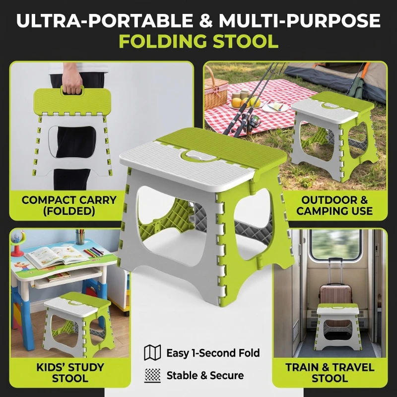 Outdoor Furniture From China - Portable Folding Plastic Stool Outdoor Fishing