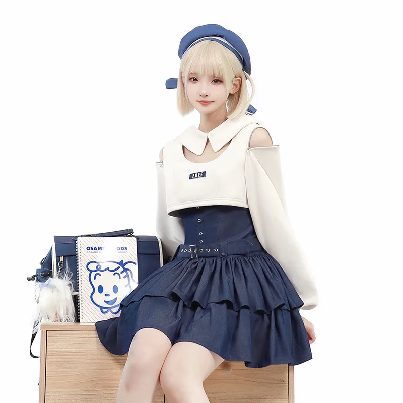 

Original design Style with Free Lolita Princess Skirt Top Slip Skirt Everyday Elegant preppy sweet cute Lolita skirt