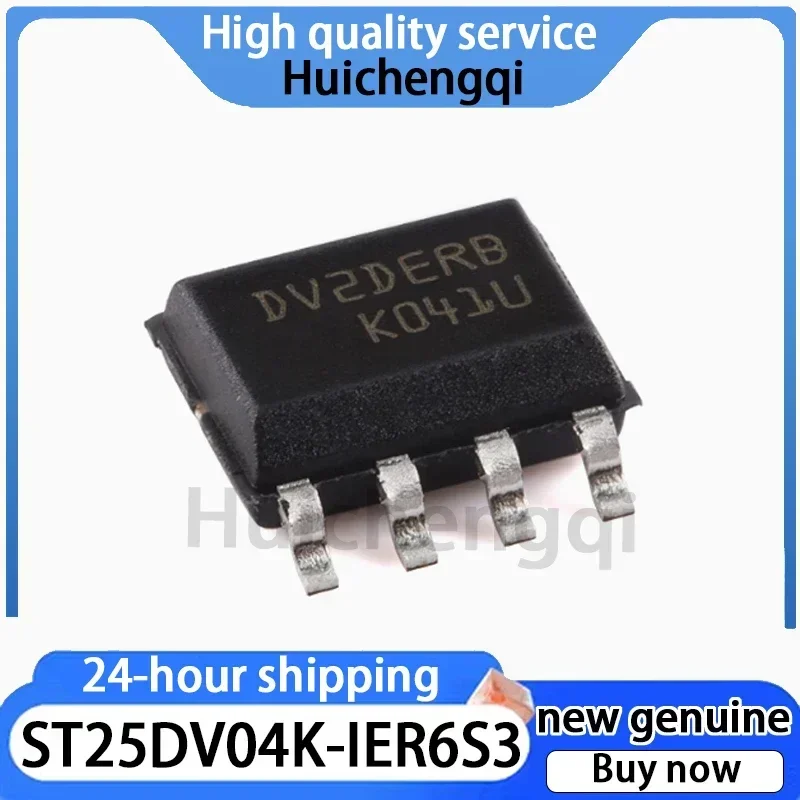 5PCS ST25DV04K-IER6S3 SOP-8 4-Kbit with I ² C Interface for Fast Transmission Mode Chip