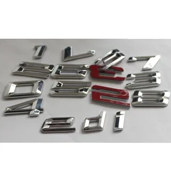 Chrome DIY Letters Number Trunk Emblems Badges for BMW XDrive 1 2 3 4 5 6 7 8 Series