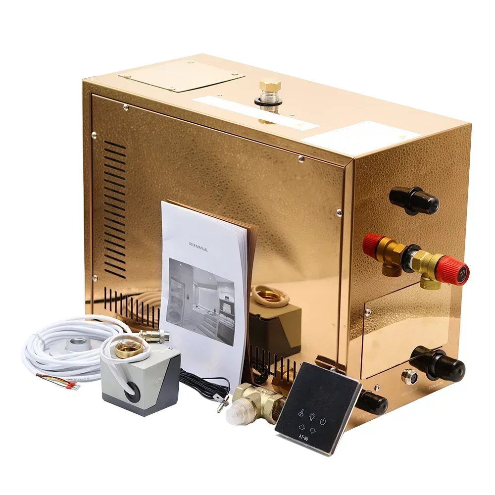 

9/12/15/18KW Automatic Stainless Steel Sauna Steam Generator Household Steaming Sauna Room Steam Bath Machine For Home Spa