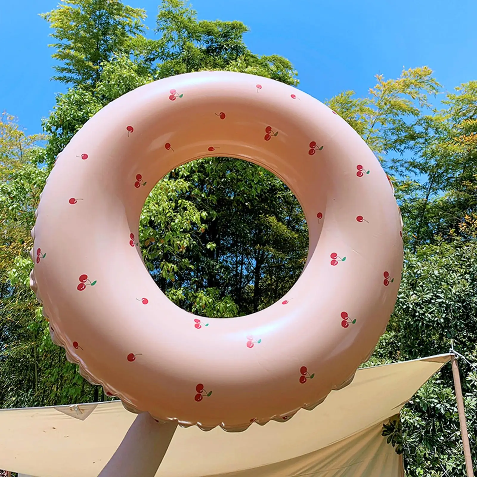 Swim Tube Floaties Toys Party Supplies Inflatable Pool Floats Swimming Ring Inflatable Tubes for Kids Adult Boys Vacation