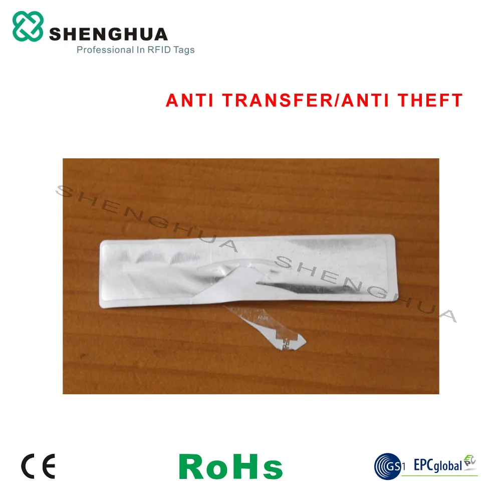 10pcs/pack ANTI TRANSFER/ANTI THEFT UHF RFID TAG PRINTABLE PROGRAMMABLE 860-960Mhz 6C FOR ASSETS MANAGEMENT/PARKING/ LOGISTICS