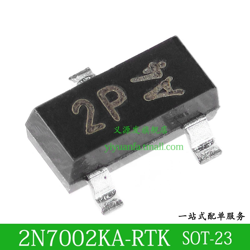 2N7002KA-RTK 2P SOT-23 MOSFET IC CHIP