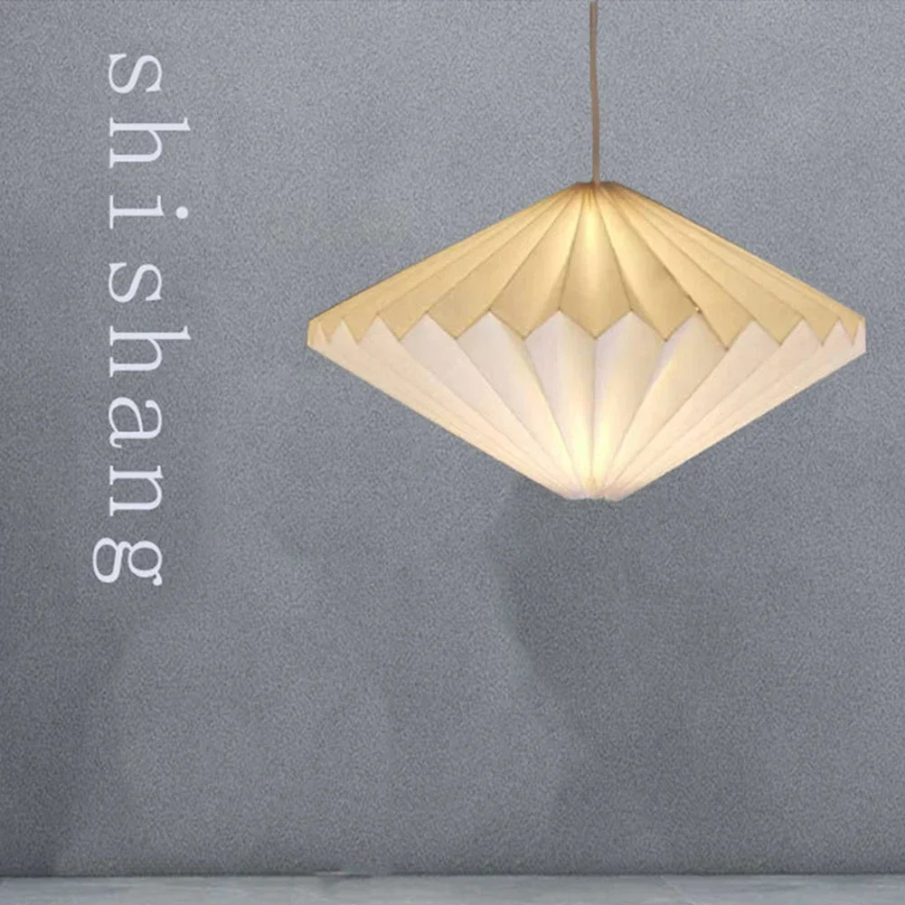 

Pendant Lamp Origami Lantern Shade Chandelier Ceiling shade Decoration DIY Puzzle Lights Modern