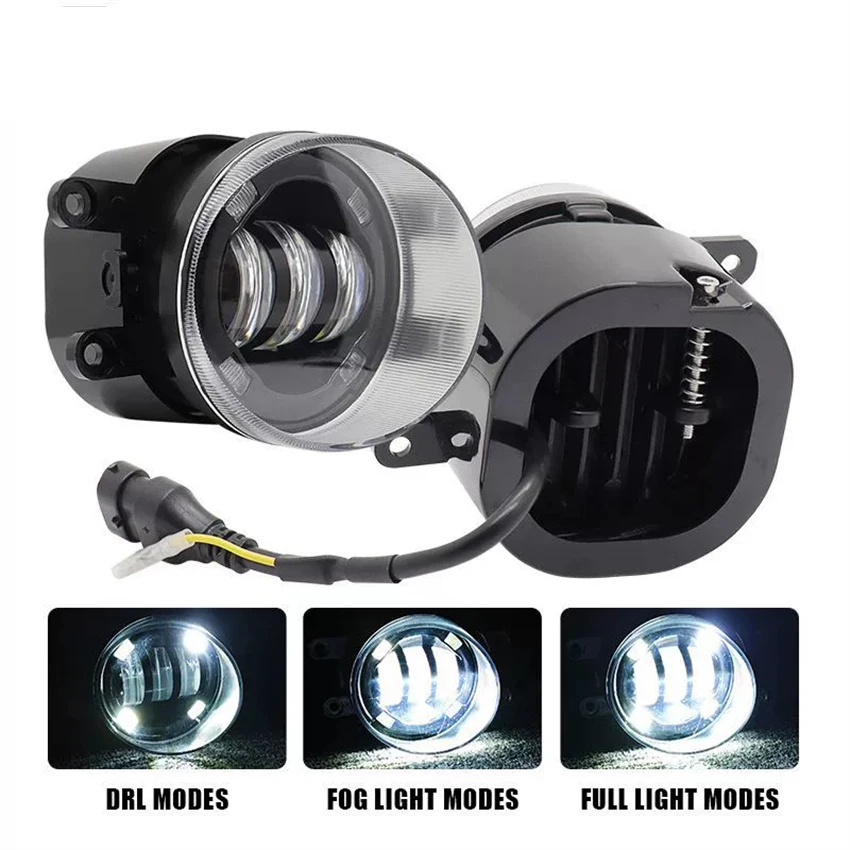 Headlight LED Projector Lens Fog Light 3.5inch DRL Foglamp Suitable for Toyota Camry 4Runner Sienna Tacoma/Lexus CT200h RX350
