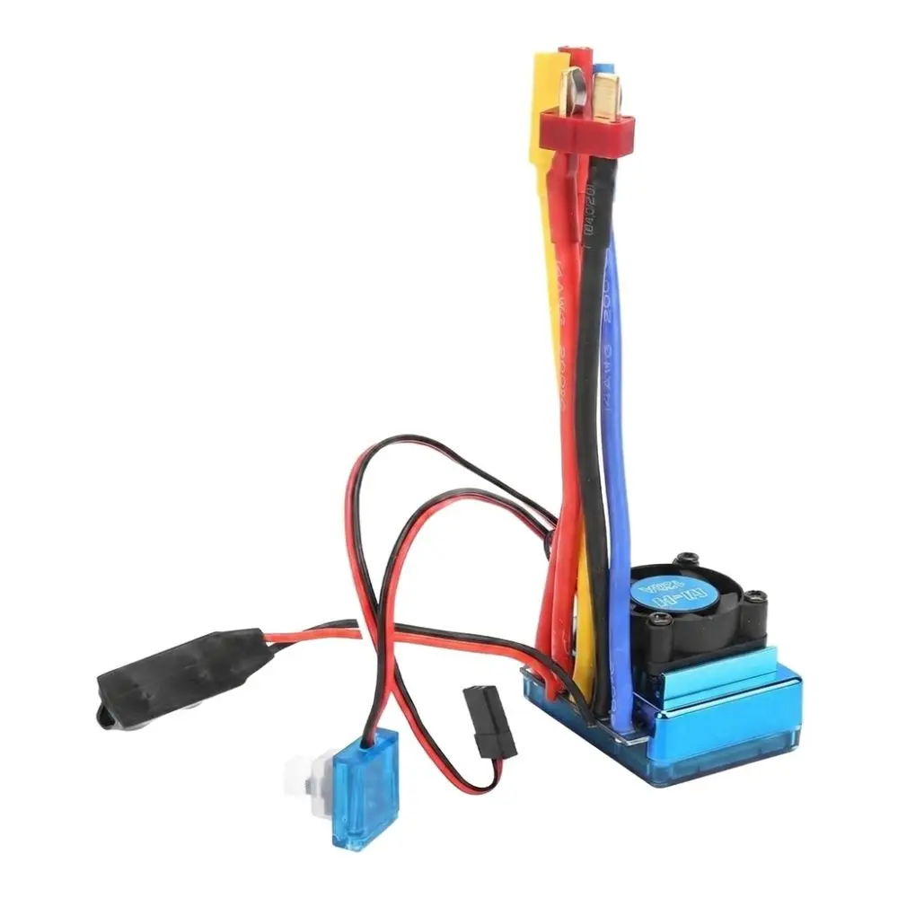 Brushless Blue Brushless ESC Plastic 5.3V/5A BEC Output Electric Speed Controller Programmable XT60 Plug RC Accessory