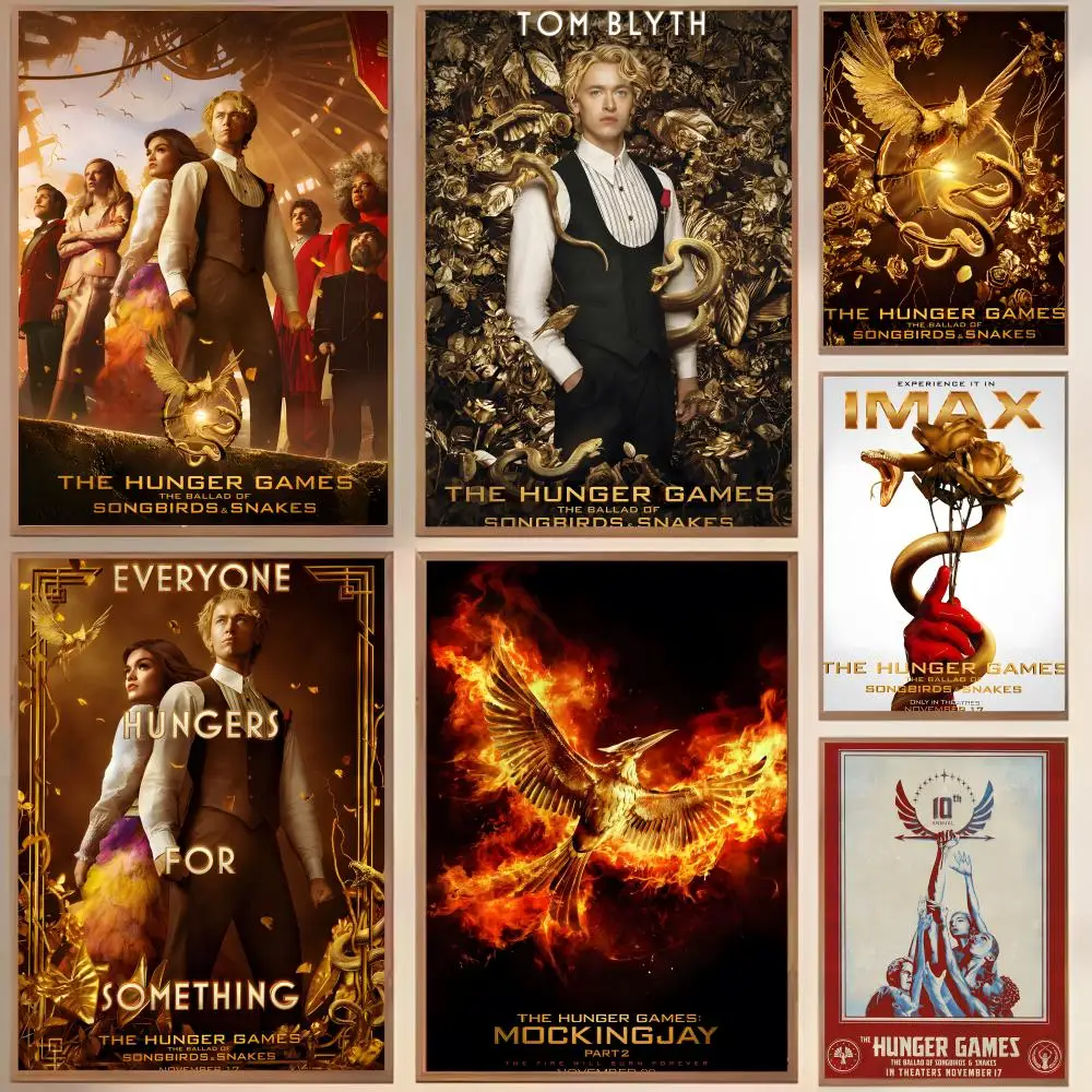 ملصق ألعاب The H-Hunger مقاوم للماء من القماش المقاوم للتجاعيد جدار الفن سهل التعليق ديكور المنزل لغرفة المعيشة وغرفة النوم #1