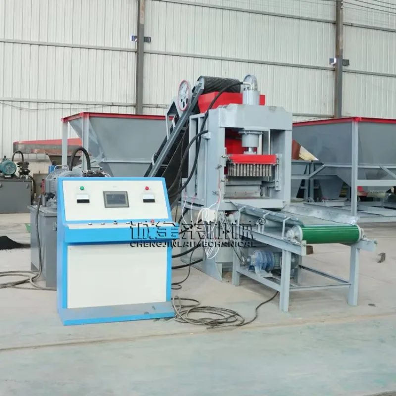 High Efficiency Hydraulic Industrial Charcoal Briquette Press Machine Gearbox Engine 200-500kg/h Capacity for Charcoal Powder
